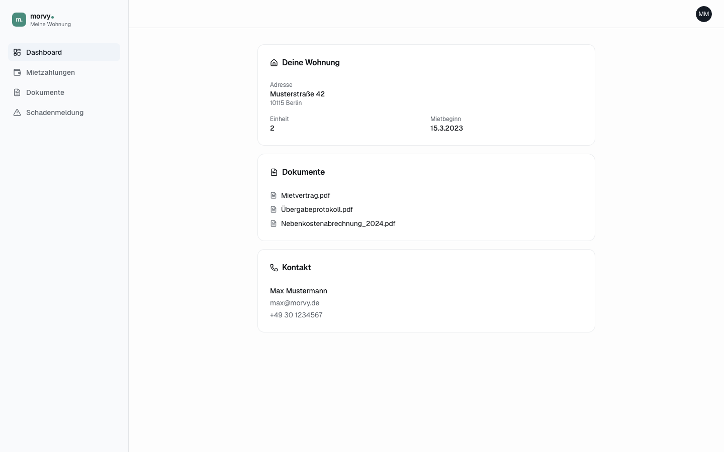 Mieterportal