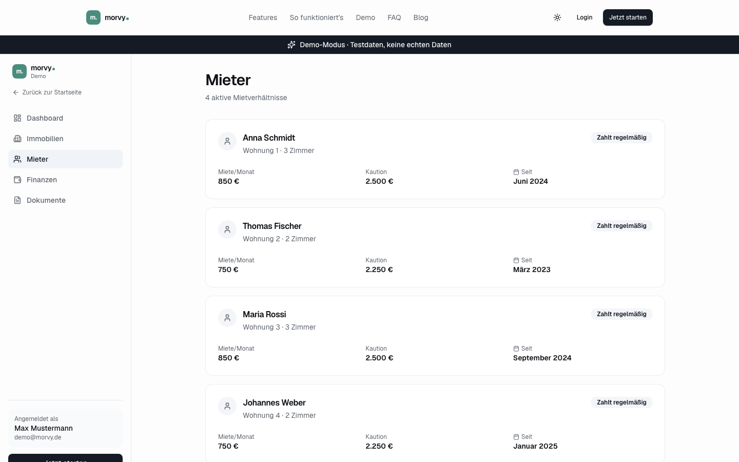 Mieterportal